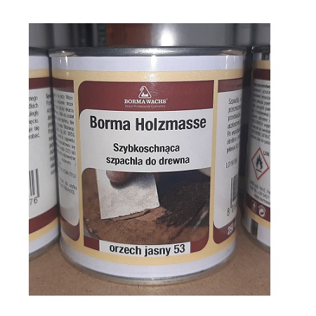 borrma-szpachla-szpachlówka-do-drewna-jednoskładnikowa-szybkoschnąca-orzech średni-borma wachs