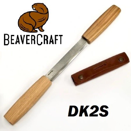 BeaverCraft DK2S ośnik do drewna 120mm z etui