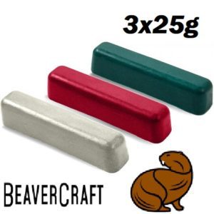 beavercraft po1, pasta polerska,do polerek skórzanych,drewnianych,filcowych,bawełnianych