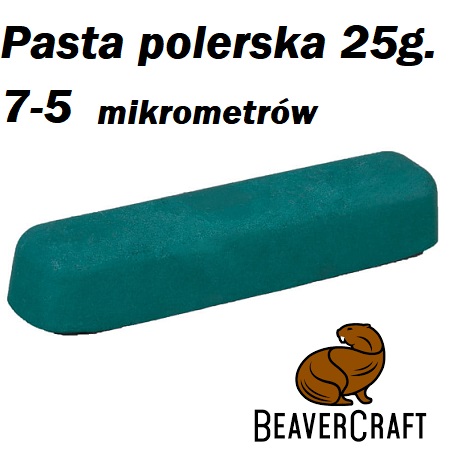 BeaverCraft Pasta PO1 polerska  5-7 mikrometrów 25g