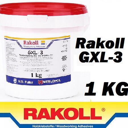 KLEJ DO DREWNA RAKOLL  GXL-3 1KG / 1000 ml wodoodpor. D3