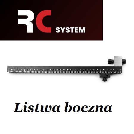 RC SYSTEM LISTWA BOCZNA POZYCJONERA RC-System Rc-system-atut-iskra-wiertarka-stolarstwo-system 32 mm