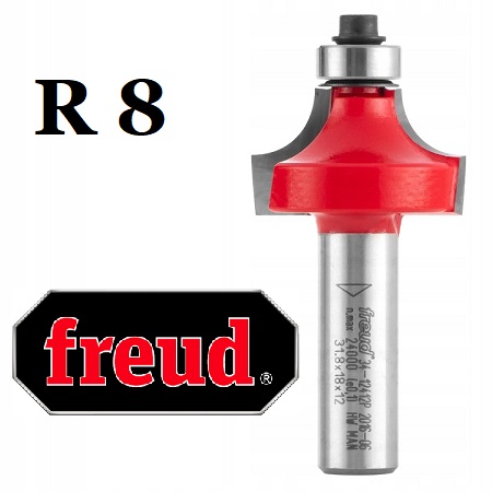 Freud 34-11208 , 34-11208P frez zaokrąglający, 8mm, R8