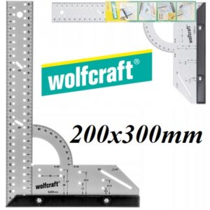 Wolfcraft 5205000 Kątownik stalowy 300x200mm