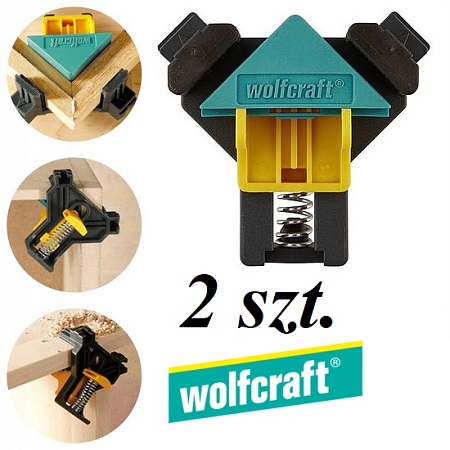 Wolfcraft wf3051000  2 szt. Zacisk narożny