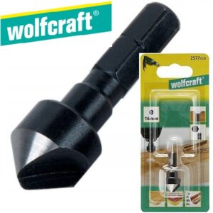 Wolfcraft 2577000 Pogłębiacz 16 mm,