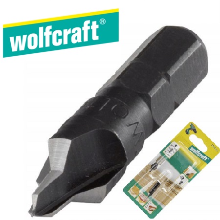 Wolfcraft 2546000 Pogłębiacz pod wkręty 3-8mm.