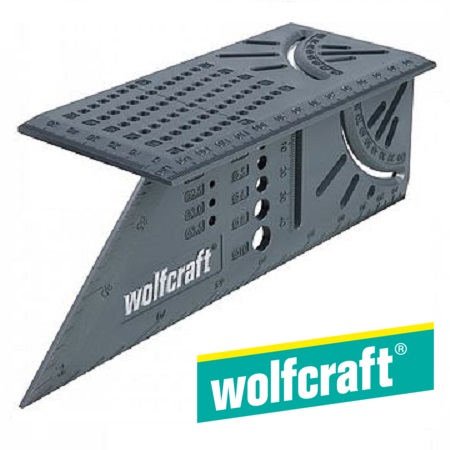 Wolfcraft 5208000 Kątownik stolarski japoński 3D