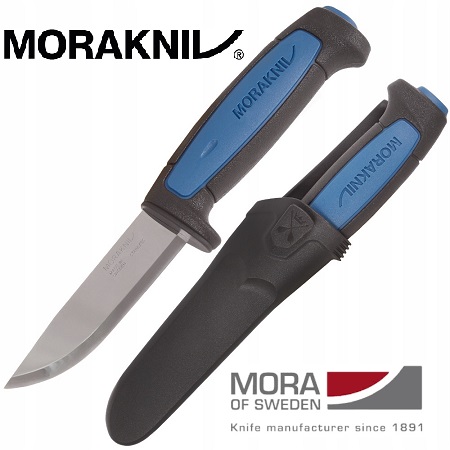 Nóż Mora PRO S Morakniv 230800104.  Nóż z pochwą ze stali nierdzewnej.