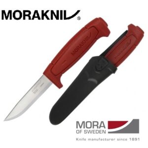 Nóż Mora Basic 511 Morakniv 230760100. Morakniv Nóż z pochwą ze stali węglowej.