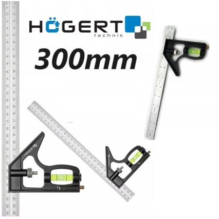 Kątownik stolarski regulowany Hoegert HT4M217