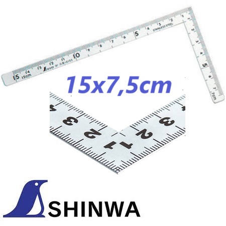 Shinwa 12103 Kątownik Japoński 150x75mm