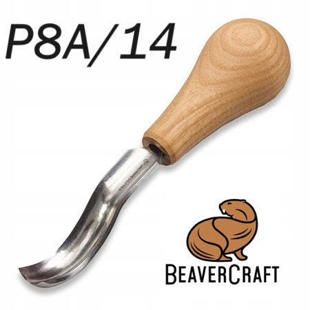 BeaverCraft P8A/14 Dłuto snycerskie