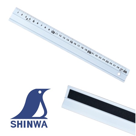 Shinwa 65418 liniał aluminiowy 30cm