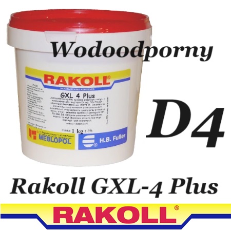 Wodoodporny klej do drewna RAKOLL GXL-4 Plus 1KG